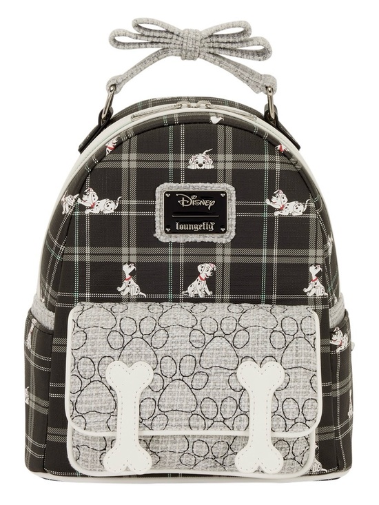 Loungefly Handbags - Loungefly Disney 101 Dalmatians Exclusive Plaid Mini Backpack